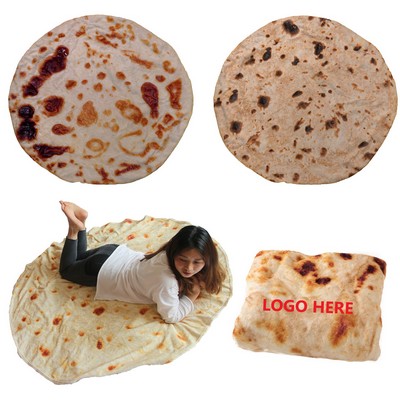 Burrito Tortilla Blanket