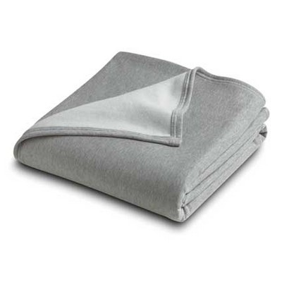 Oversize Grey Jersey Sweatshirt Jersey Fleece Blanket