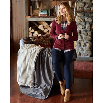 Cobblestone Mills Regency Striped Blanket™