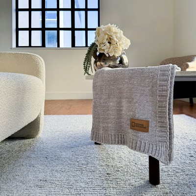Chenille Knit Throw