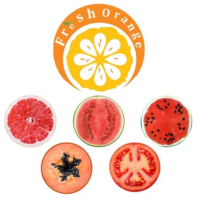 Custom Round Flannel Blanket-35 3/8"